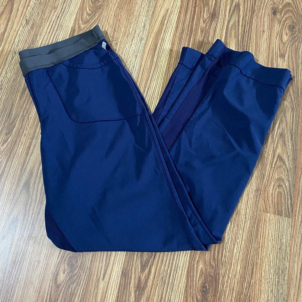 Infinity by Cherokee Wide Leg Navy Scrub Bottoms